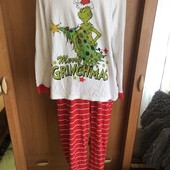 Пижама, комплект, костюм, XL. The grinch. в ідеалі