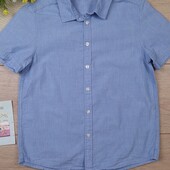 Дитяча сорочка 8-9 років H&M з коротким рукавом для хлопчика
