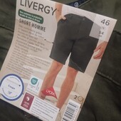 3045..чудові бавовняні шорти Livergy євро50