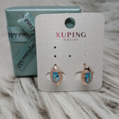 Сережки xuping позолота