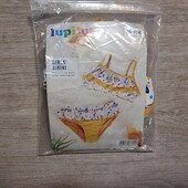 Лупилу! Яркий раздельный купальник для девочки! 98/104! Лот 14