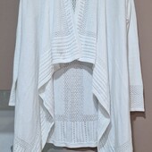 Кардиган, накидка, хлопок