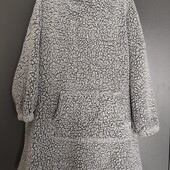 Шикарная меховая кофта,платье,плед