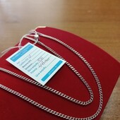 Распродажа!Эффектная серебряная красивая цепочка- 925 пр. . Новая с биркой!