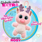 Плюшевий глазастик-підвіска Glubschis, Nici. Оригінал.