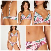 Hunkemoller! Роздільний жіночий купальник: верх 75В, низ S white! Лот 33