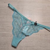 Hunkemoller! Мереживні жіночі труси, стрінги Л розмір sea blue! Лот 734