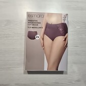 Есмара! Високі коригуючі жіночі труси з утяжкою живота 48/50 євро 54/56 наш, в лоті 2 шт! Лот 8