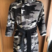 Халат теплий мягусенький 10-11 років 140-146 см, M&S. в ідеалі