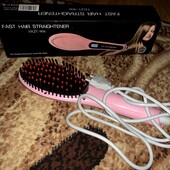 Расческа электрическая цифровая выпрямитель ( фен ) fast hair straightener HQT 906