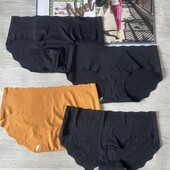 Гладкие трусики 4 пары