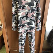 Пижама, комплект, костюм, 100% коттон. 15-16 р 170-175 см. Marks&Spencer . в ідеалі