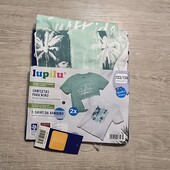 Лупілу! Трикотажна футболка для хлопчика 122/128, в лоті 2 шт! Лот 6