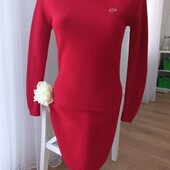Lacoste тепла сукня 100% вовна 36-розмір