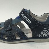 Сандали мальчуковые 0163A с закрытым носком Tom.m
