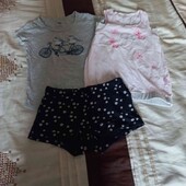 шорты+маечка+ футболка 