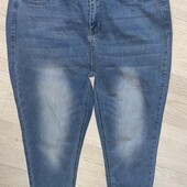 Джинси скіні висока посадка 3XL 16-18р. 35p стрейч
