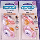 Пустышки соски Babylove на возраст 5-18 месяцев