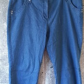 #акция 1+1=3 #atelier creation#джинсовые стрейчевые бриджи #большой размер 22 #