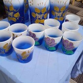 ❣️Не пропустите!!!! Коллекционный богемия кобальтовый стекло стаканы и рюмки❣️Чехия.В лоте 1 штука.