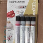 Металеві фарби Marabu Creabox Shimmer Metallic Pen