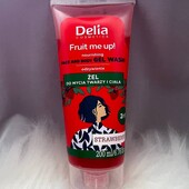 Новий. Гель для миття обличчя та тіла з ароматом полуниці 200 ml