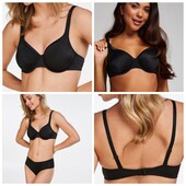 Hunkemoller! Комфортний жіночий бюстгальтер на кісточках 90В black! Лот 36