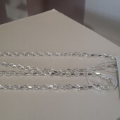 Універсальна срібна цепочка 60см