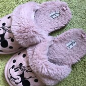 Тапочки, тапки, размер 33-34 встелька 22 см, Minnie. в ідеалі