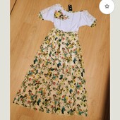 Очень красивое платье в пол р.S/3XL