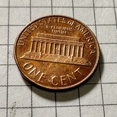 Монета США 1 цент 1976