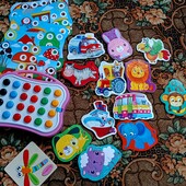 Мега-лот розвиваючих іграшок в гарному стані!