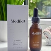антиоксидантна сироватка з ліпідним вітаміном С medik8 c-tetra нова оригінал 30ml проф.лінійка