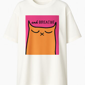 ✿ Футболка Easy Fit Котик Oversize