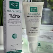 MartiDerm The оriginals pro-reg 15% гліколева AHA інтенсивний відновлюючий крем. новий 50 ml