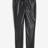 Кожаные брюки, легинсы, скинни, H&M , р. 48 евро, наш 50-54