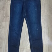 Стильні джинси з потертостями M&S Uk12 eur40