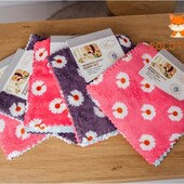 Серветки Ромашки 30*30 см мікрофібра 10 шт