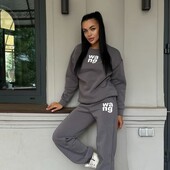 Распродажа остатков! Теплые костюмы трехнитка на флисе!! Два цвета!!