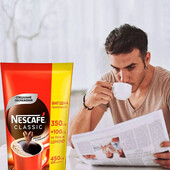 Кофе растворимый гранулированный Nescafe Classic 450 грамм. Осталась последняя пачка!