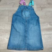 Стильний джинсовий сарафан I love girlswear 11років