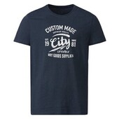 Чоловіча футболка синя Livergy M