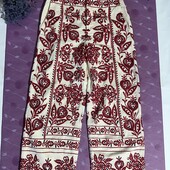 Zara штани вишиті р-р S