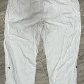 На вибір! Брюки легкі льняні 16-18р 3XL 36p