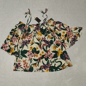 Блуза жатка с приспущенными плечами от Dorothy Perkins