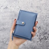Стильний жіночий гаманець синій