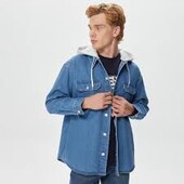 Стильна джинсова сорочка H&M Eur36