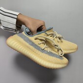 кросівки Adidas Yeezy Boost 350 V2 Yellow blue