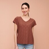 Футболка з перфорованою вишивкою Esmara XS 32/34 euro