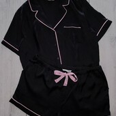 Атласний комплект Primark, шорти з кишенями, eur 40-42 / uk 12-14
